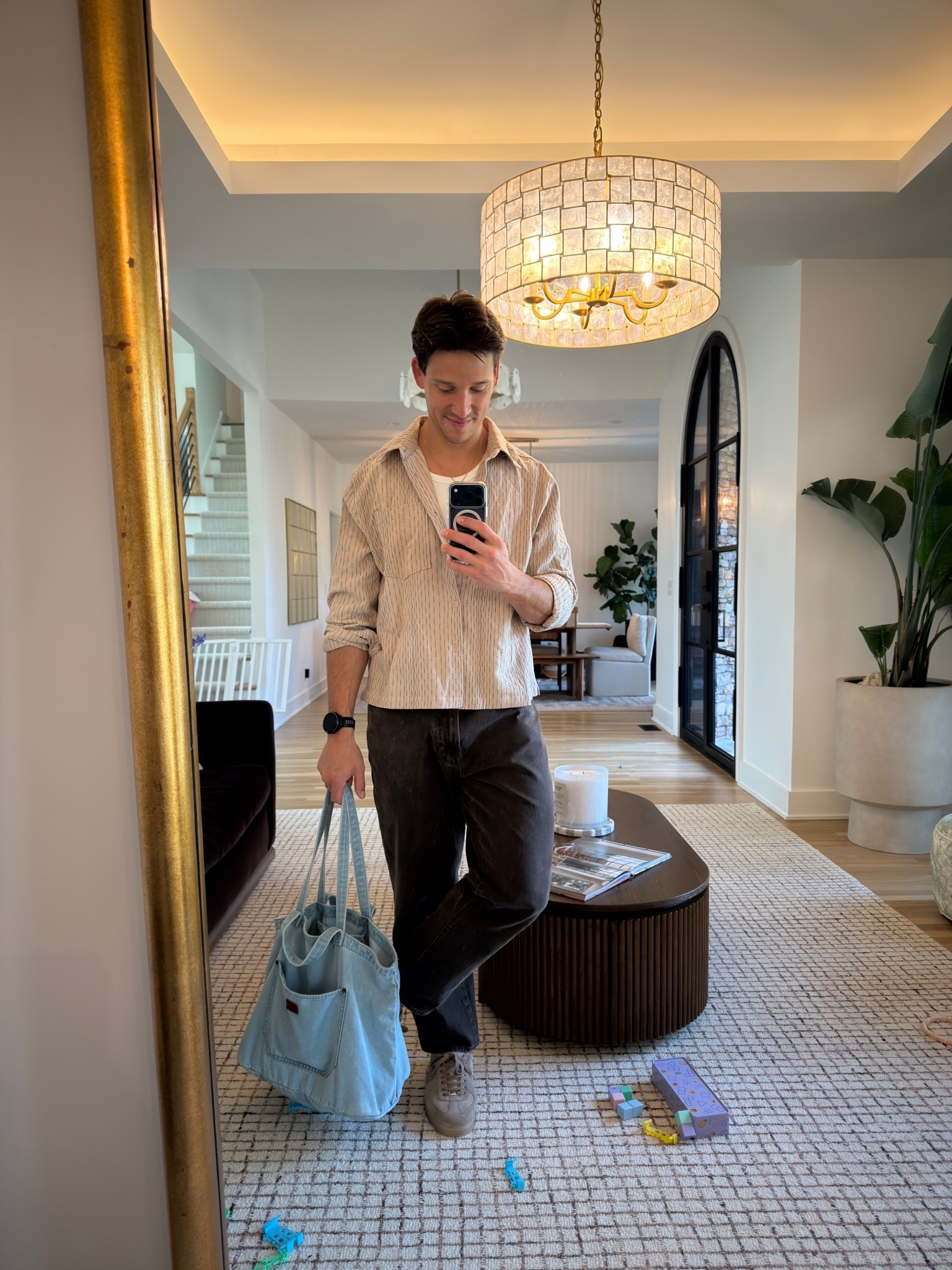 Hit the farmers market with the fam this morning - perfect weather for layered linen shirt and white tank with some jeans!

#LTKMens #LTKdayinmylife #LTKSeasonal
