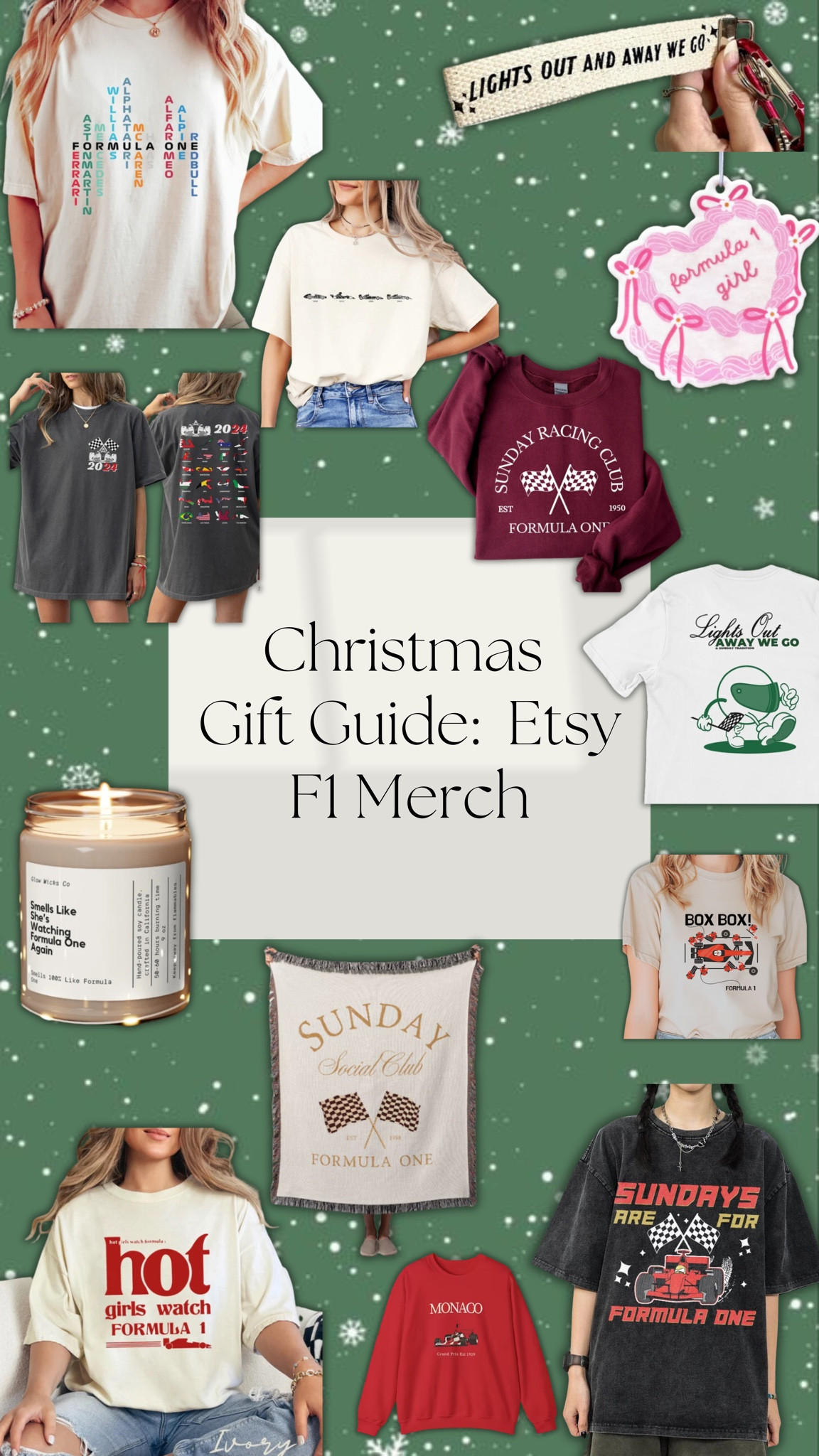 If you have a formula one fan in your life and would like to get them something unique this holiday season, these gifts are for you!🏁🏎️

#LTKGiftGuide #LTKHoliday #LTKSeasonal