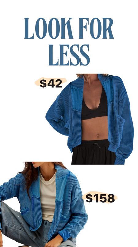 Look for less. Amazon cardigan- more colors  

#LTKFindsUnder50 #LTKStyleTip #LTKSeasonal
