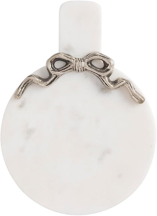 Mud Pie Marble Circle Mini Bow Board | Amazon (US)