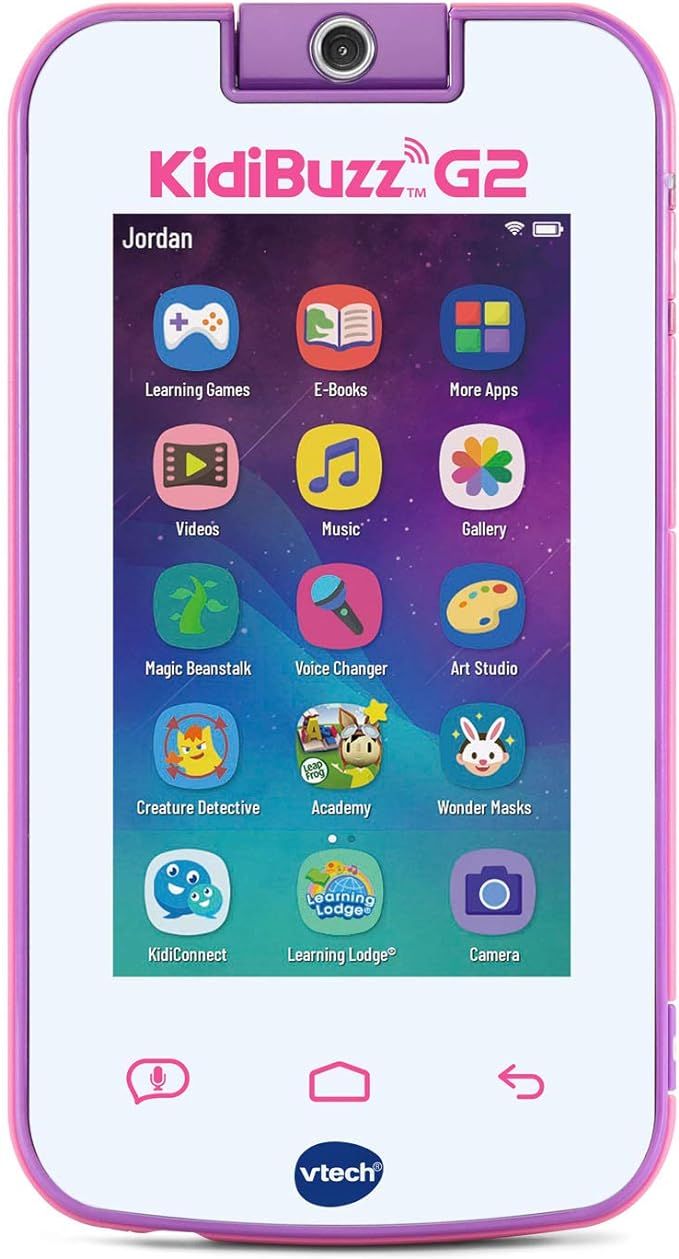 VTech KidiBuzz G2 Kids’ Electronics Smart Device with KidiConnect, Pink | Amazon (US)