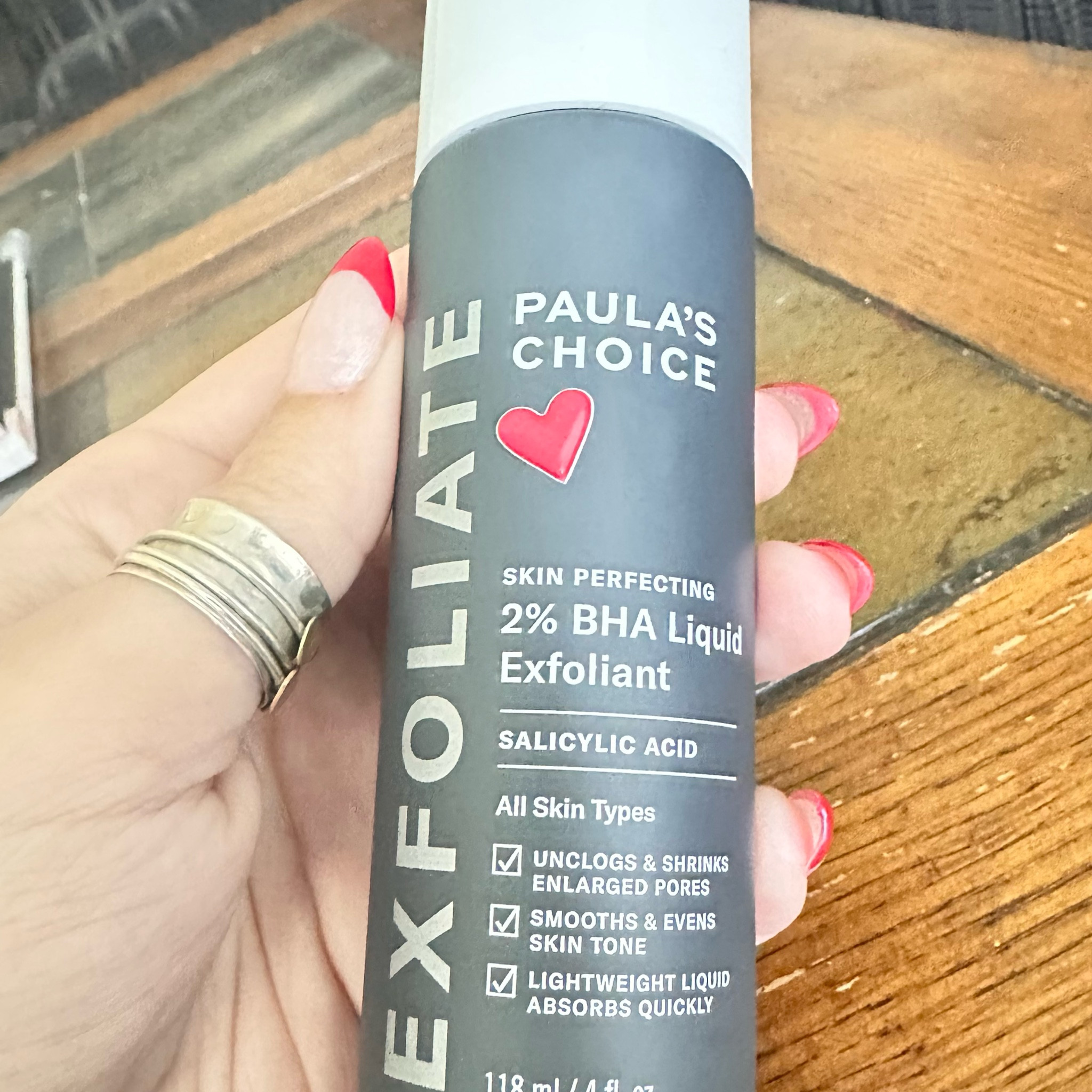 Best for keeping blackheads and acne at bay. Love this stuff!! #skincare #musthave #acnefree #paulaschoice #bhas

#LTKfindsunder50 #LTKbeauty #LTKfindsunder100