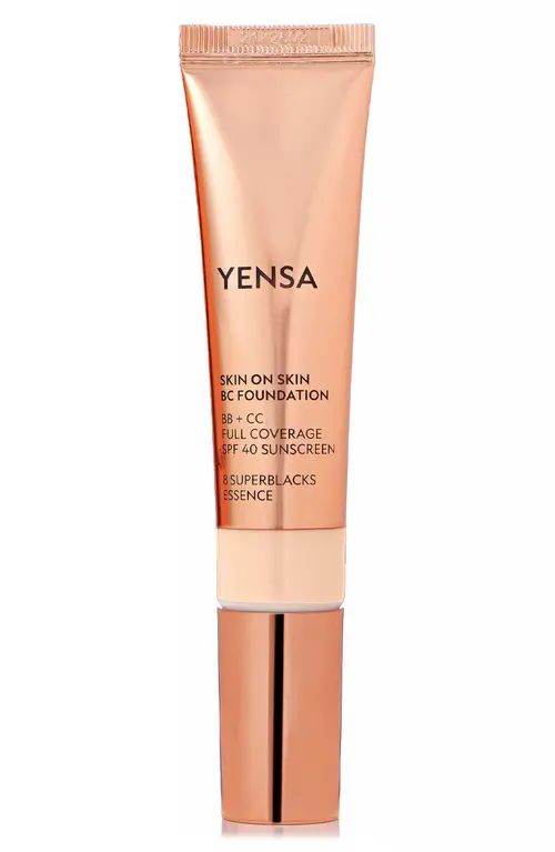 YENSA Skin on Skin BC Foundation BB + CC Full Coverage Foundation SPF 40 in Fair Cool at Nordstrom | Nordstrom