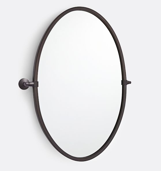 Eastmoreland Oval Pivot Mirror | Rejuvenation