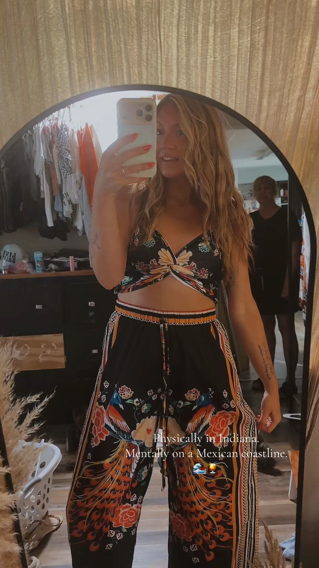 What I wore to my birthday dinner for tacos and margs  🌮🍹

Was I in Indiana? Yes.
Did my outfit think we were in Mexico? Also yes 🌊🌞

Linked in my @LTK of course because tell me this set isn’t perfect your next beach vacation 💁🏼‍♀️

#BirthdayDinner
#BirthdayGirl
#resortwear 
#MargaritaMood
#VacationStyle

#LTKdayinmylife #LTKootd #LTKTravel