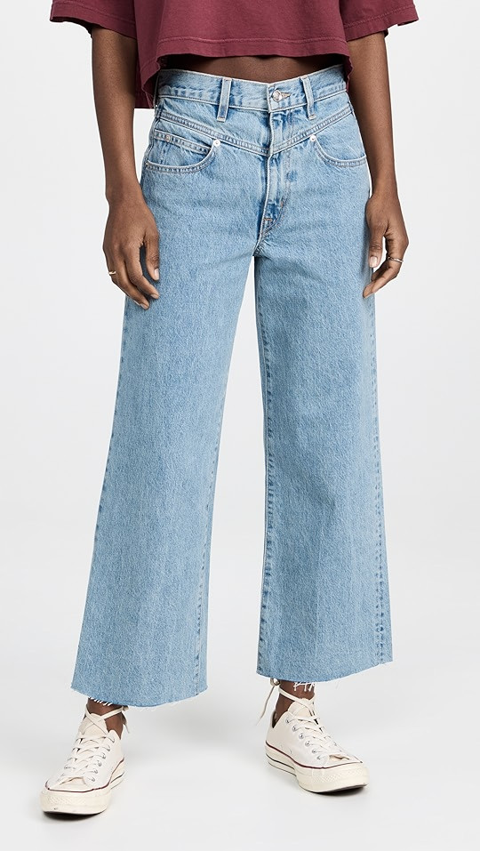 Grace Crop Double Yoke Jeans | Shopbop