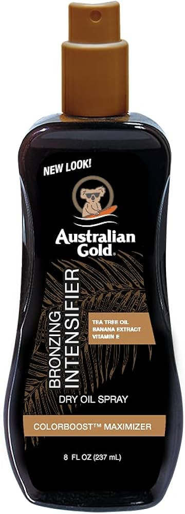 Australian Gold Bronzing Intensifier Dry Oil Spray, 8 Ounce | Colorboost Maximizer (AGDOBS) | Amazon (US)