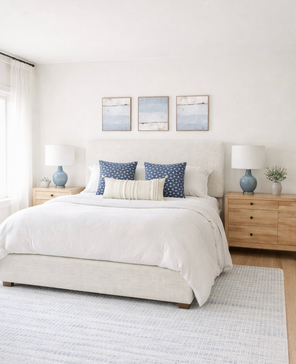 Master Bedroom Design Ideas: Soft Blue Coastal Bedroom 

coastal bedroom decor, coastal bedroom ideas, beach house bedroom, neutral coastal decor, blue and white bedroom, coastal bedding, upholstered headboard bed, neutral bedroom furniture, light wood bedroom furniture, coastal nightstands, modern coastal bedroom, coastal farmhouse decor, beach inspired bedroom, airy bedroom design, soft blue bedroom accents, coastal wall art, layered bed pillows, textured neutral bedding, coastal area rug, light wood dresser, coastal table lamps, coastal home decor, serene bedroom aesthetic, relaxed coastal style, bright neutral bedroom, coastal interior design

#bedroom #home #homedecor

#LTKHome