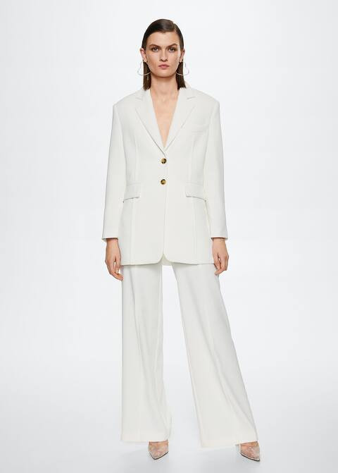Search: White trousers (68) | Mango United Kingdom | MANGO (UK)