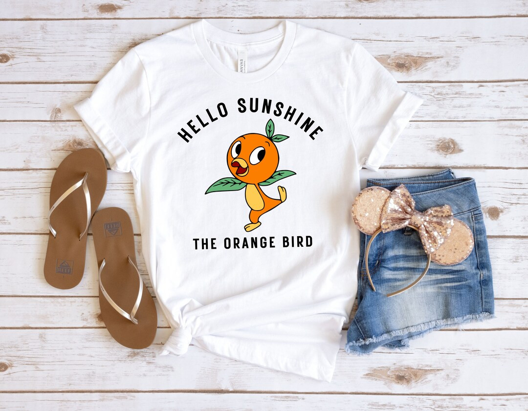 The Orange Bird Tshirt, Disney World Magic Kingdom Shirt, Sunshine Terrace Magic Kingdom Shirt, O... | Etsy (US)