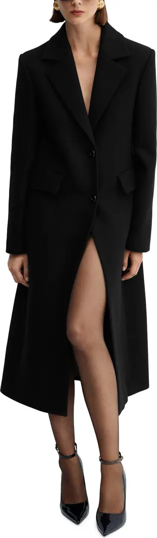 Structured Virgin Wool Blend Coat | Nordstrom