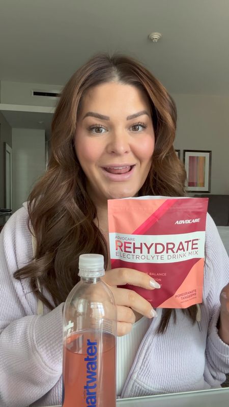 Rehydrate Pomegranate Tangerine - the tastiest and easiest way to get hydrated! Great for traveling, when you’re sick, recovering from sports or a workout and SO much more!! 

Free Rehydrate Travel Pack Code: CURVESTOCONTOUR 

#LTKtravel #LTKVideo