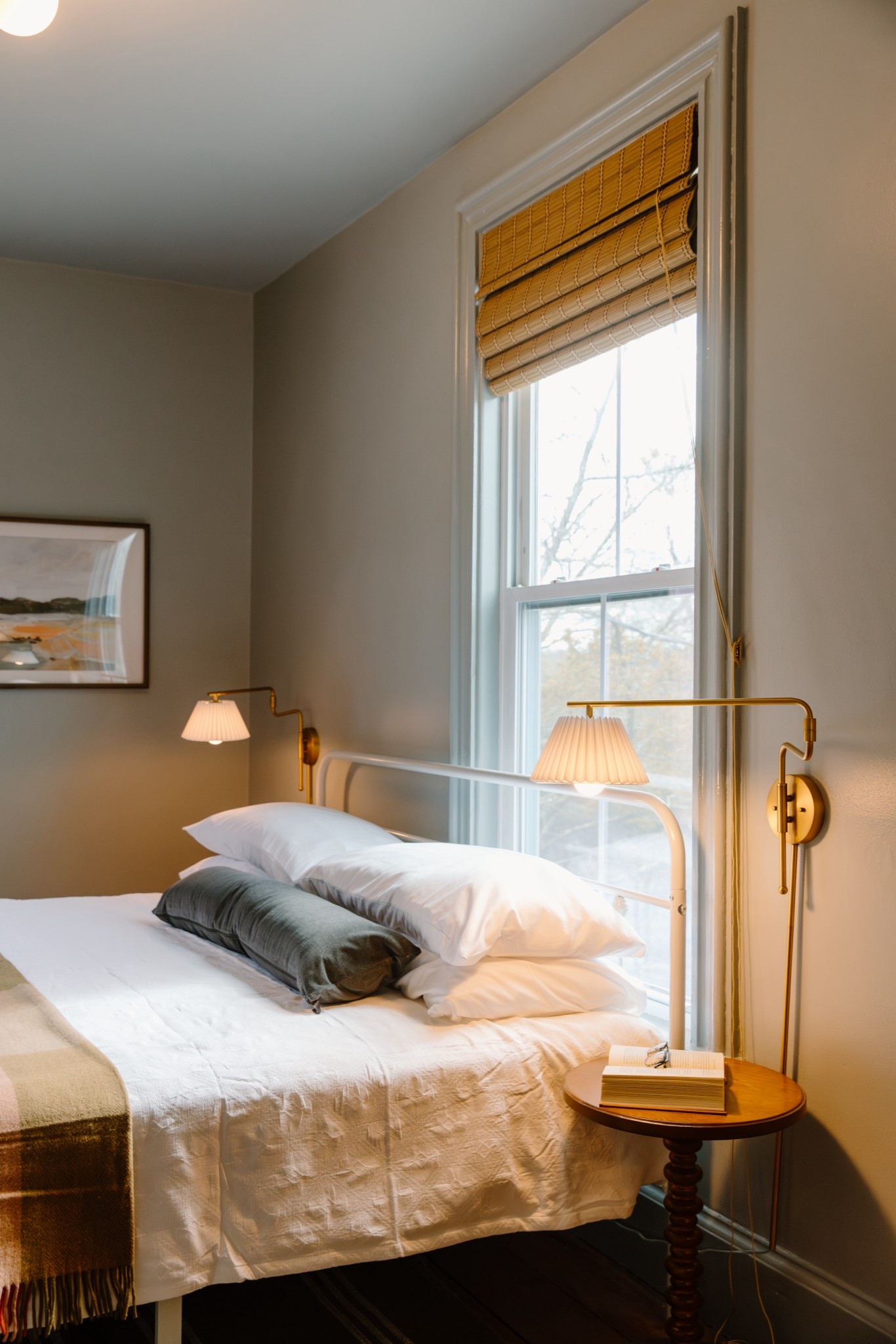 Ipswich Inn bedroom / Walls are BM Boothbay Gray

#LTKTravel #LTKFindsUnder100 #LTKHome