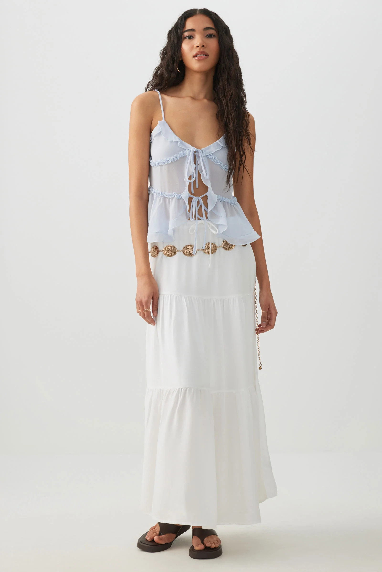 Tiered Maxi Skirt | Ardene