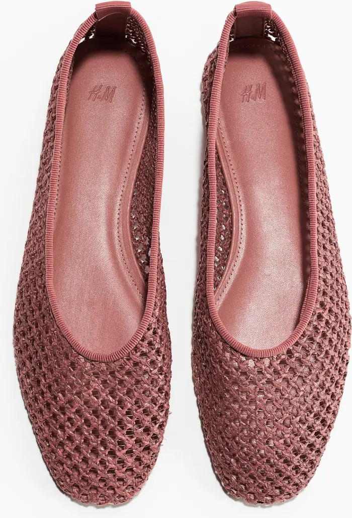 H&M Braided Ballet Flats | Nordstrom | Nordstrom