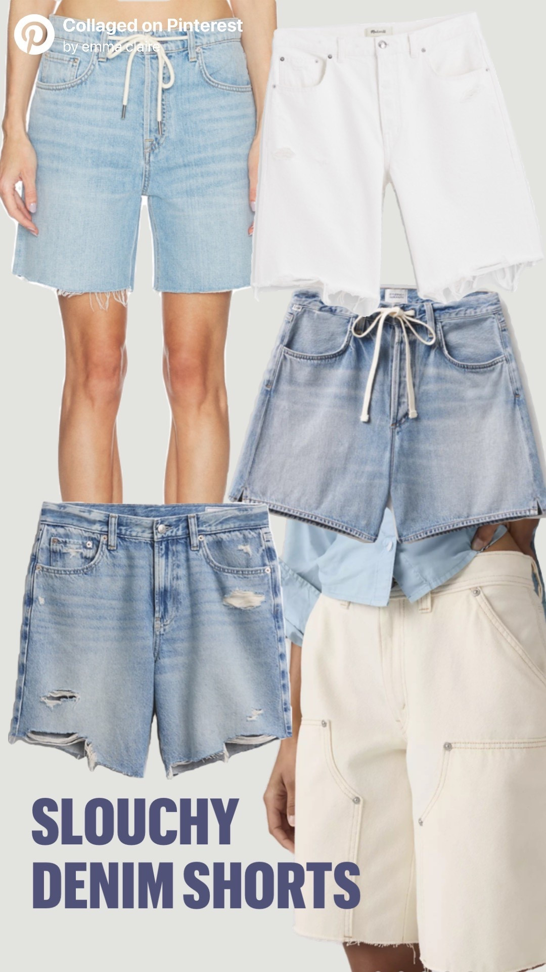 Spring & summer 2026 slouchy denim shorts recs!! If the slouchy fit, but sure to order a size up 

#LTKootd #LTKgrwm #LTKSpringSale