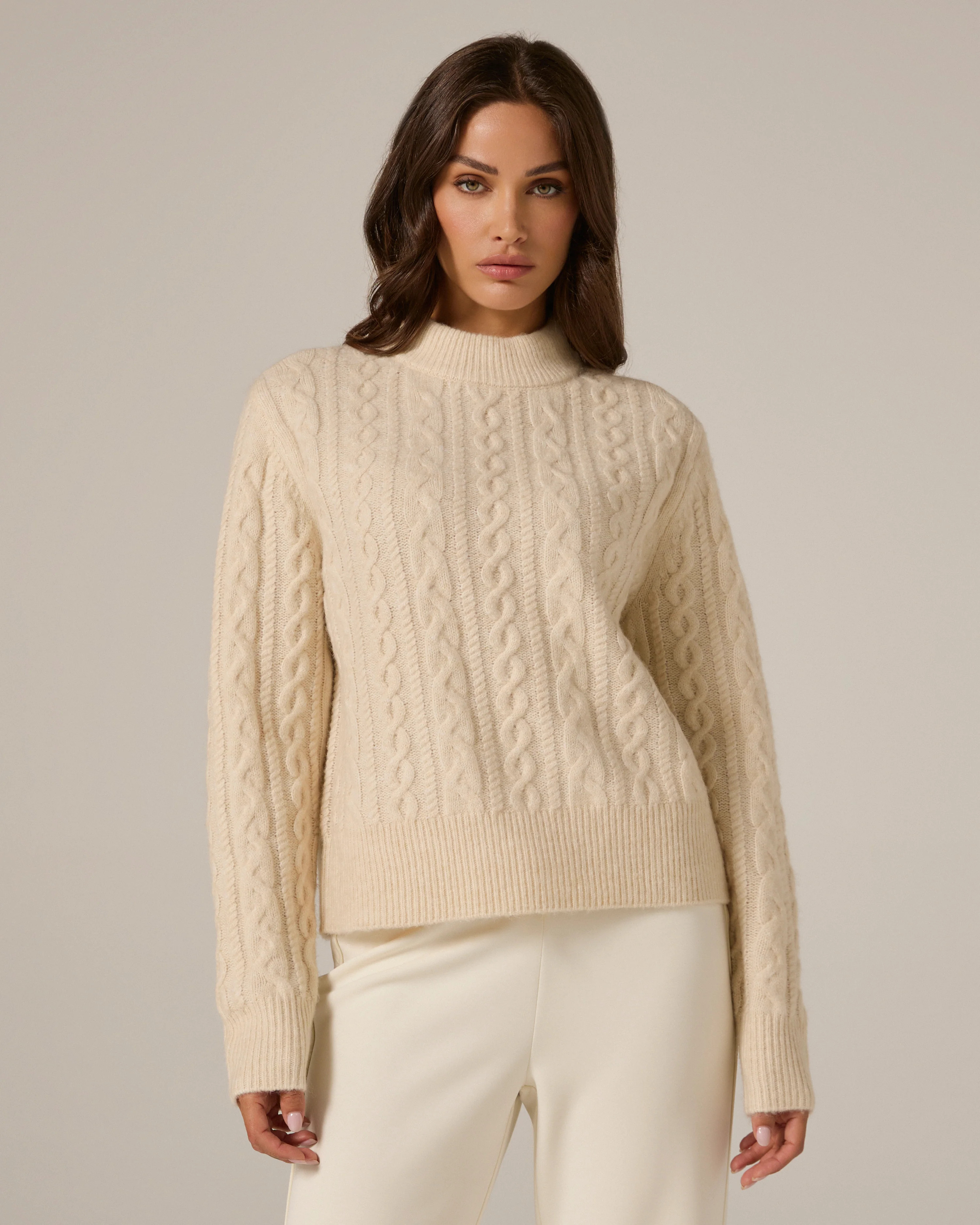 7DIAMONDS | Riley Cable Knit Sweater | 7Diamonds | 7Diamonds