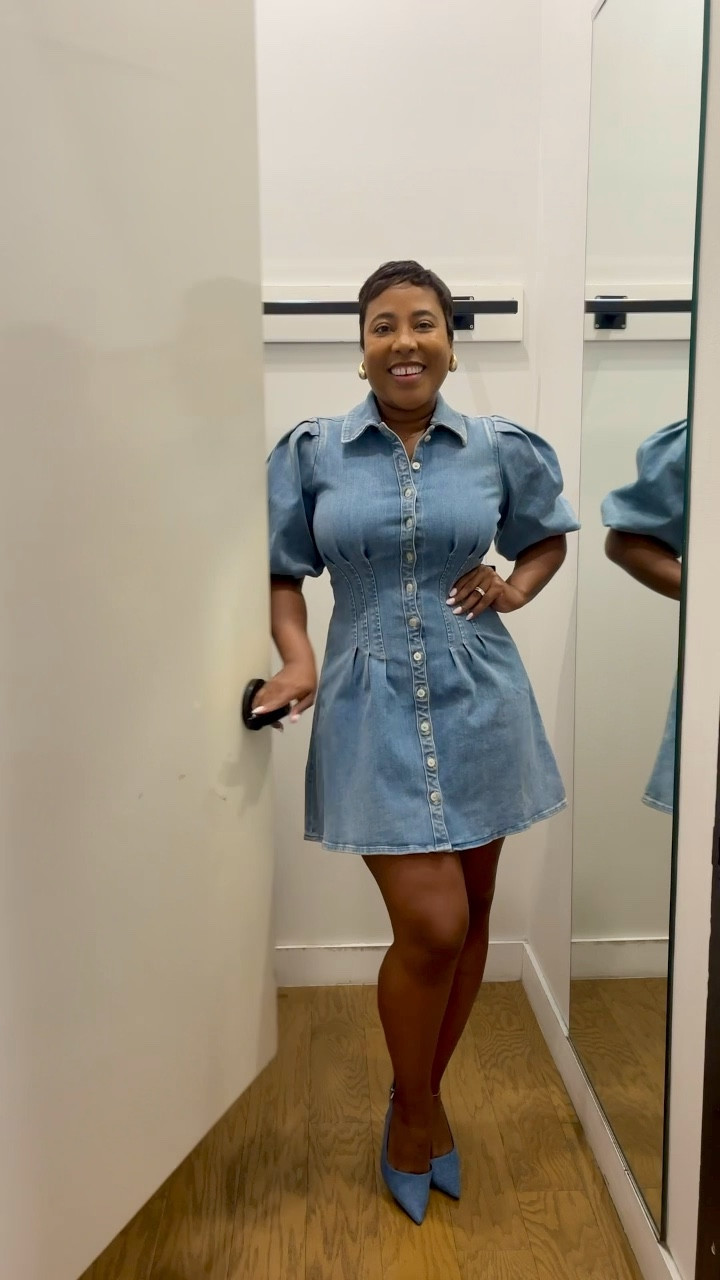 Denim outfit ideas

Denim jacket denim blazer
Black gaucho pants
Denim heels

Denim puff sleeve mini dress

Embellished white shirt
Denim mini skirt

Denim corset top
White jeans

Denim jumpsuit 

#LTKFind