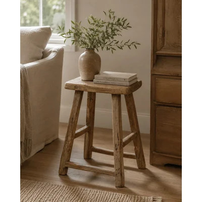 Solid Wood Accent Stool | Wayfair North America