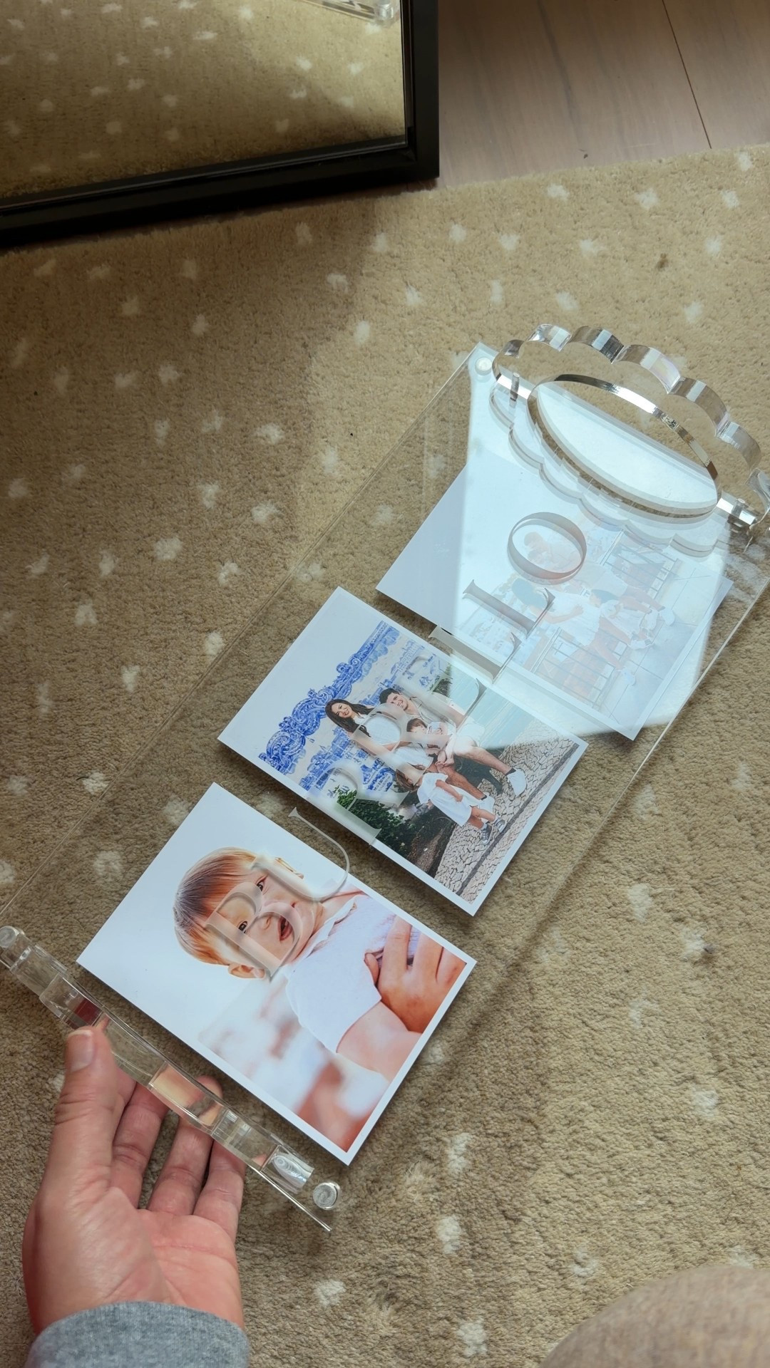 The cutest gift for grandparents, moms, and mothers-in-law is this photo acrylic tray you can personalize!! BEST GIFT! 

#LTKHoliday #LTKmomlife #LTKGiftGuide