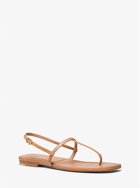 Ali Leather Sandal | Michael Kors US