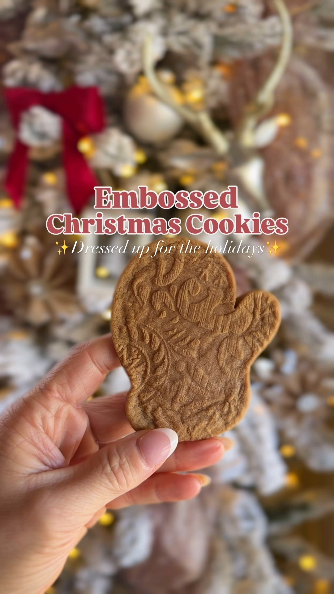 Had so much fun making these embossed Christmas cookies yesterday! This rolling pin makes the prettiest patterns on your cookies and couldn’t be simpler to use. ✨My one tip: Be sure to use a dough that doesn’t spread too much. If you use the gingerbread mix I used here, just be sure to make your cookies thinner and chill them in the freezer for 10 min before baking to help them from expanding too much! 

Christmas decor, holiday baking, holiday hosting gift, kitchen gift, gifts for the baker, gifts for her under $25

#LTKfoodie #LTKHoliday #LTKGiftGuide