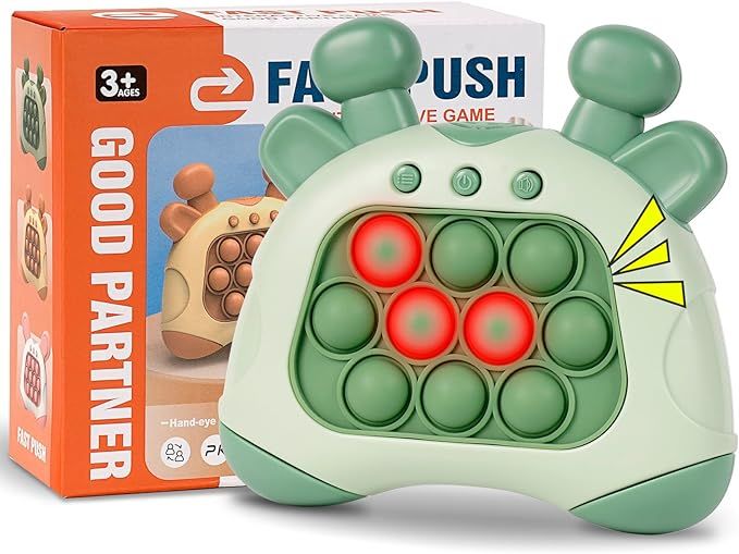 Fast Push Game, Stocking Stuffers for Kids 8-12, Fidget Toys for Kids, Fast Push Bubble Game, Pop... | Amazon (US)