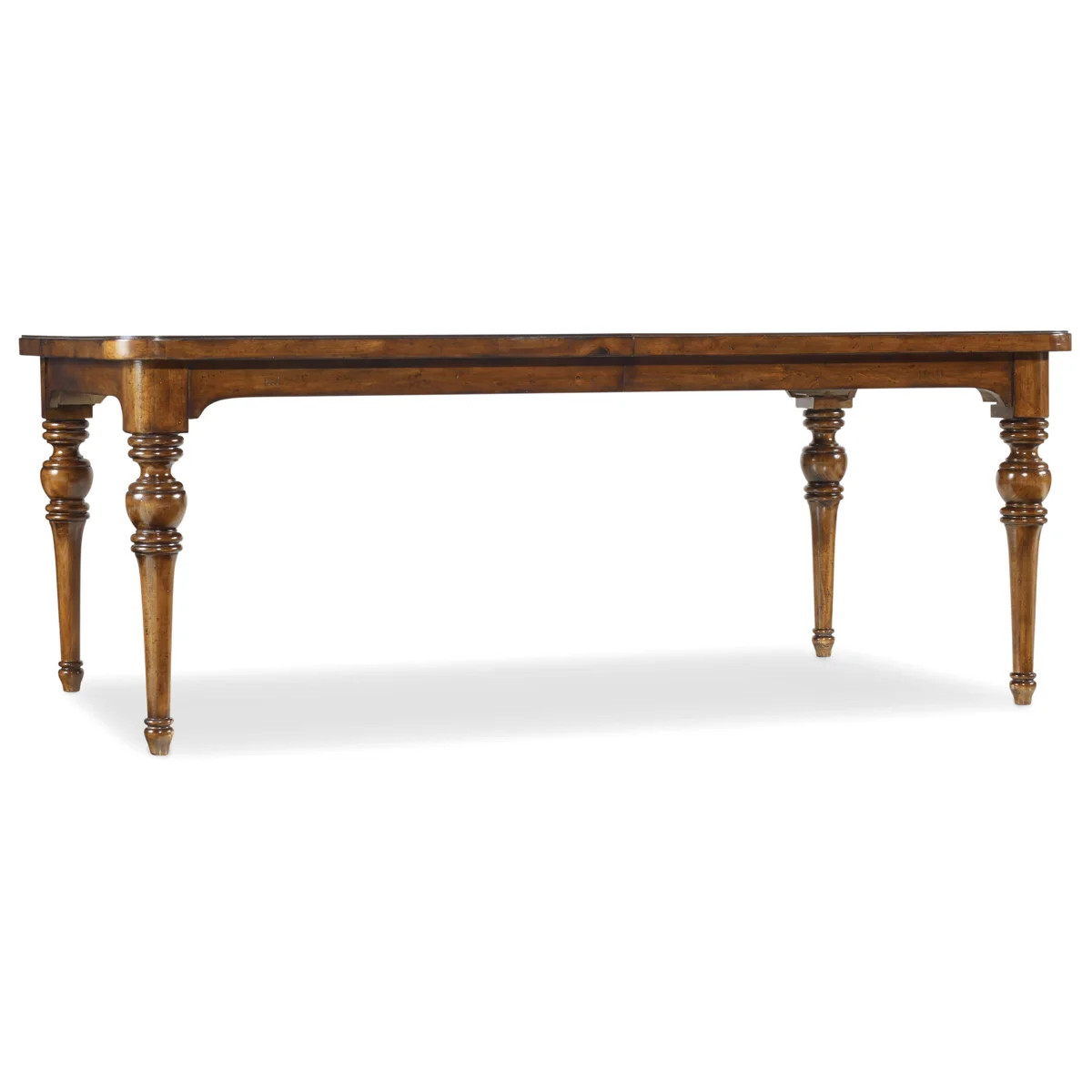 Tynecastle Rectangle Leg Dining Table with Two 18'' Leaves | Wayfair North America