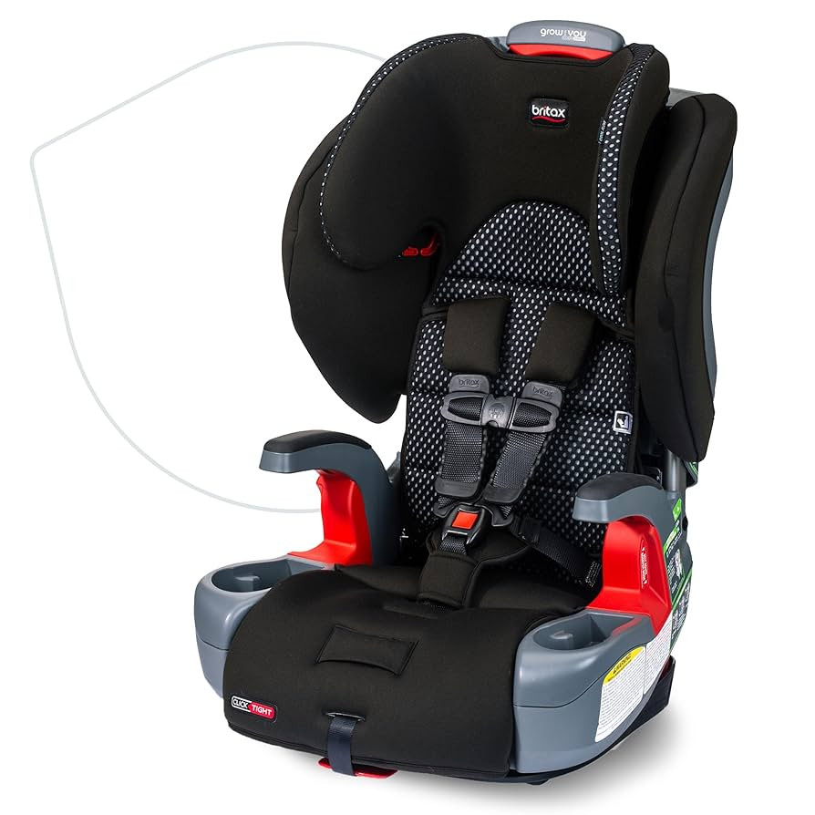 Britax Grow with You ClickTight Harness-2-Booster Car Seat, Cool Flow Gray | Amazon (US)