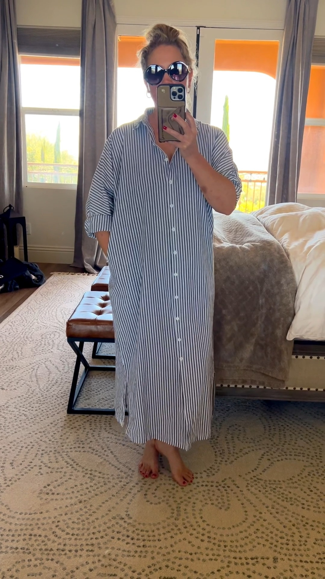 I bought this maxi shirt dress to wear to the beach and pool for summer. It’s so comfortable and has pockets. 

#LTKFindsUnder50 #LTKStyleTip #LTKSwim