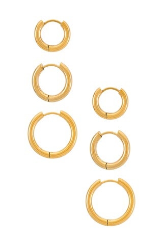 Triples Hoop Set of 3
                    
                    SHASHI | Revolve Clothing (Global)