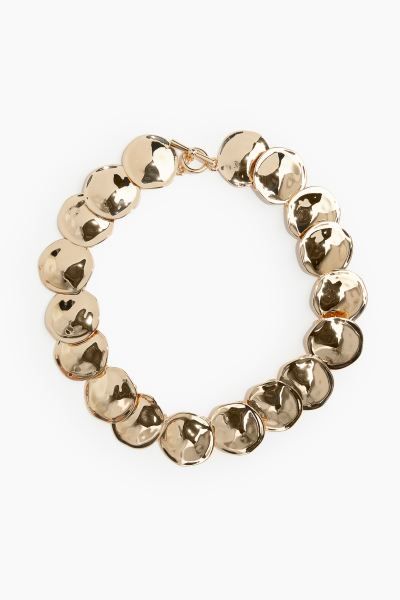 Short metal-disc necklace | H&M (UK, MY, IN, SG, PH, TW, HK)