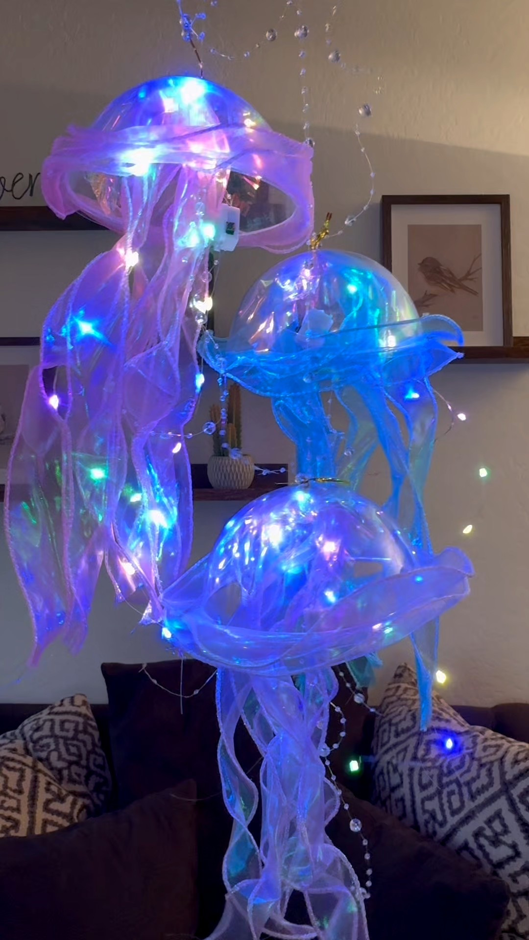 These jellyfish lanterns make pretty bedroom decor, they’d even be great for a beach or mermaid themed party! 🪼

#LTKHome #LTKKids