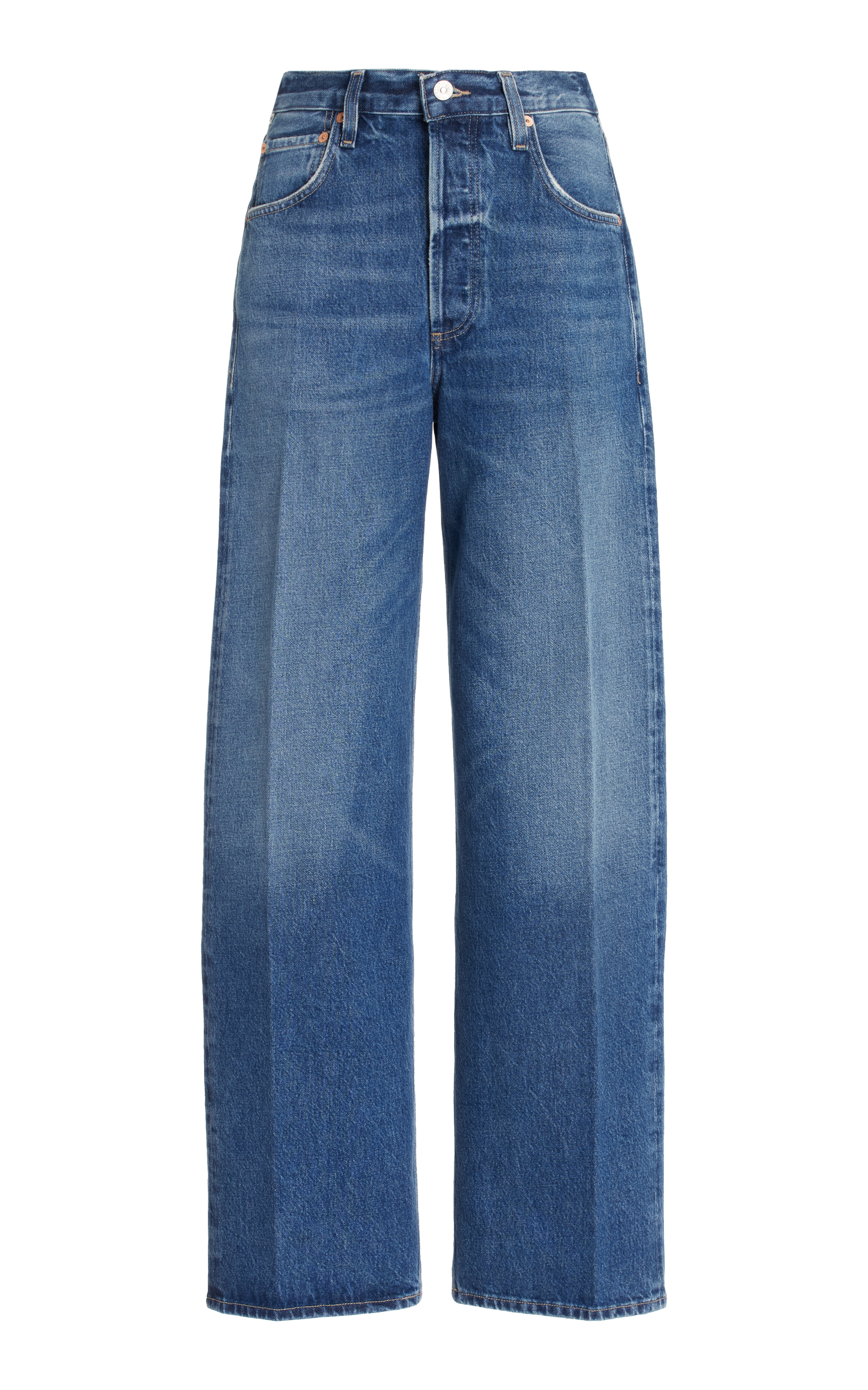 Ayla Rigid High-Rise Baggy Jeans | Moda Operandi (Global)