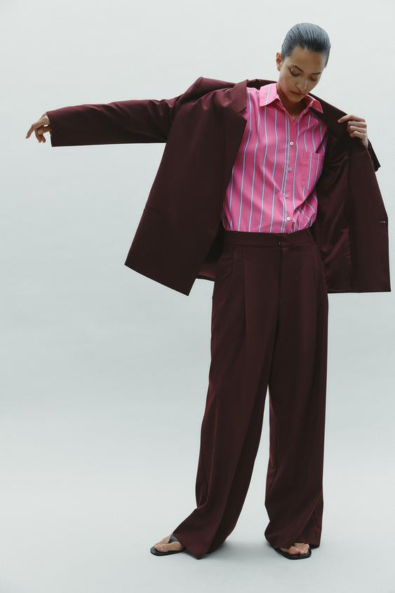 OVERSIZED STRIPED SHIRT | Zara US