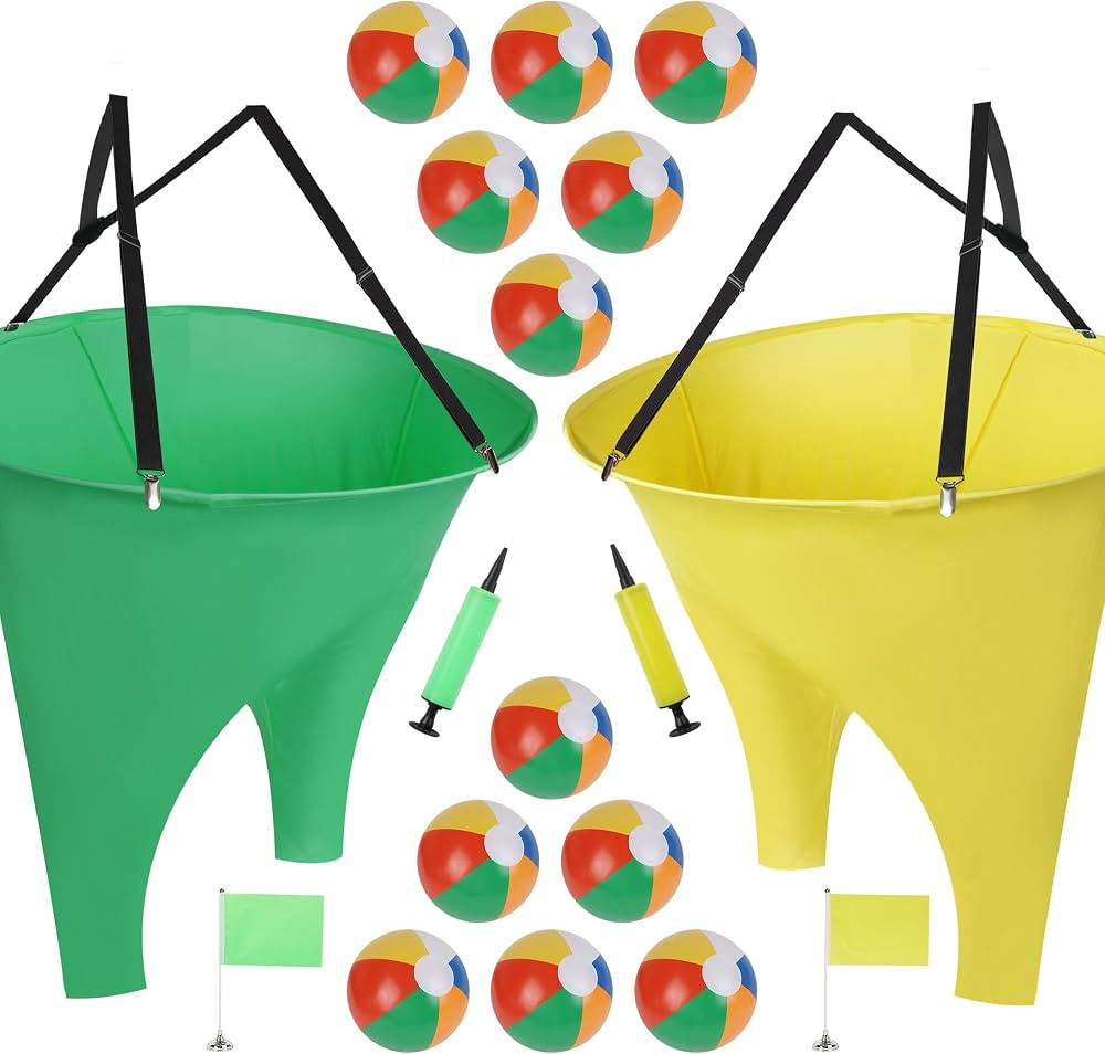 yofit 24Pcs Granny Pants Yard Game Funny Field Day Outdoor Games for Adults Kids and Family Gaint... | Amazon (US)