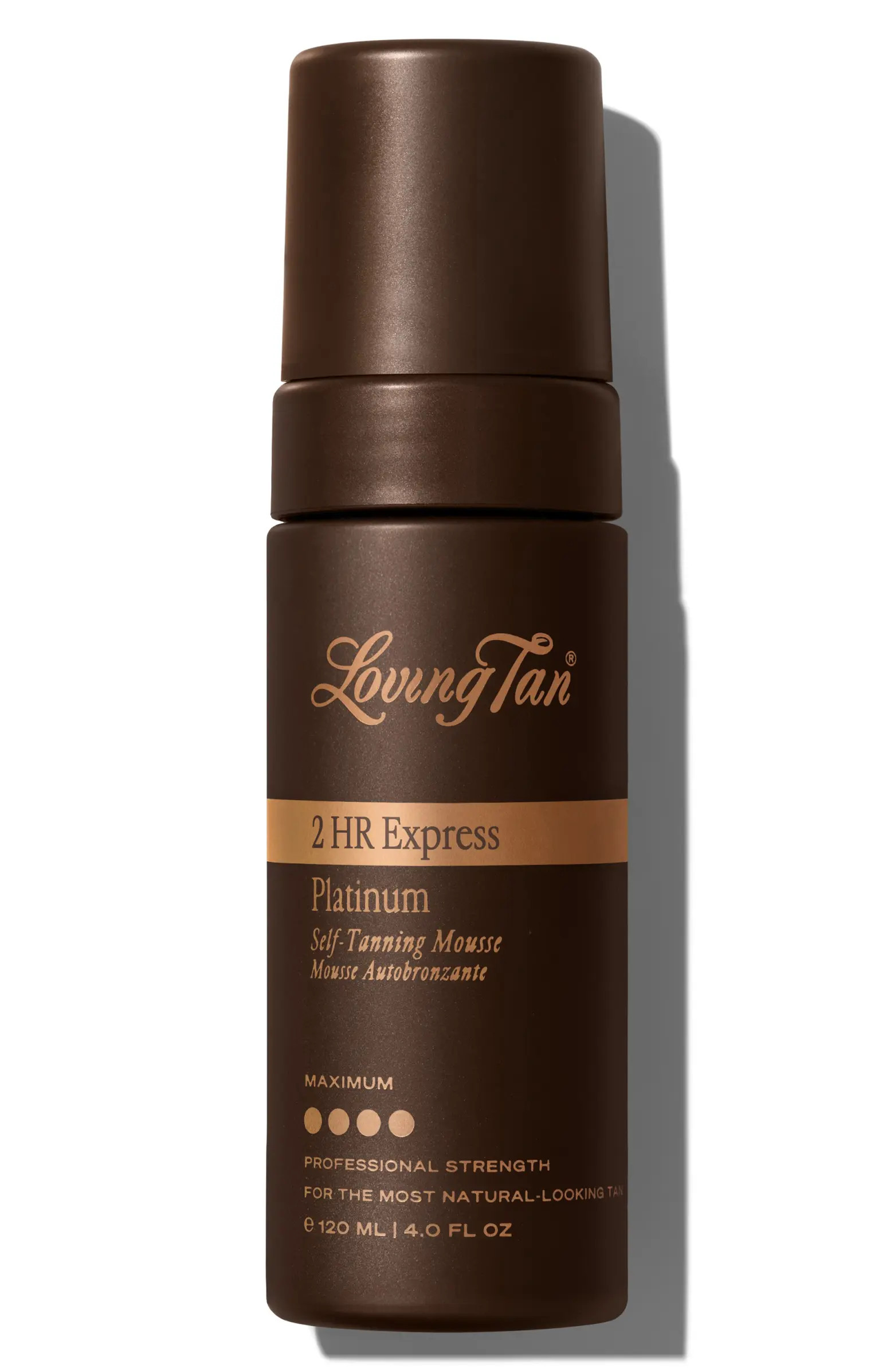 2HR Express Platinum Self-Tanning Mousse - Maximum | Nordstrom