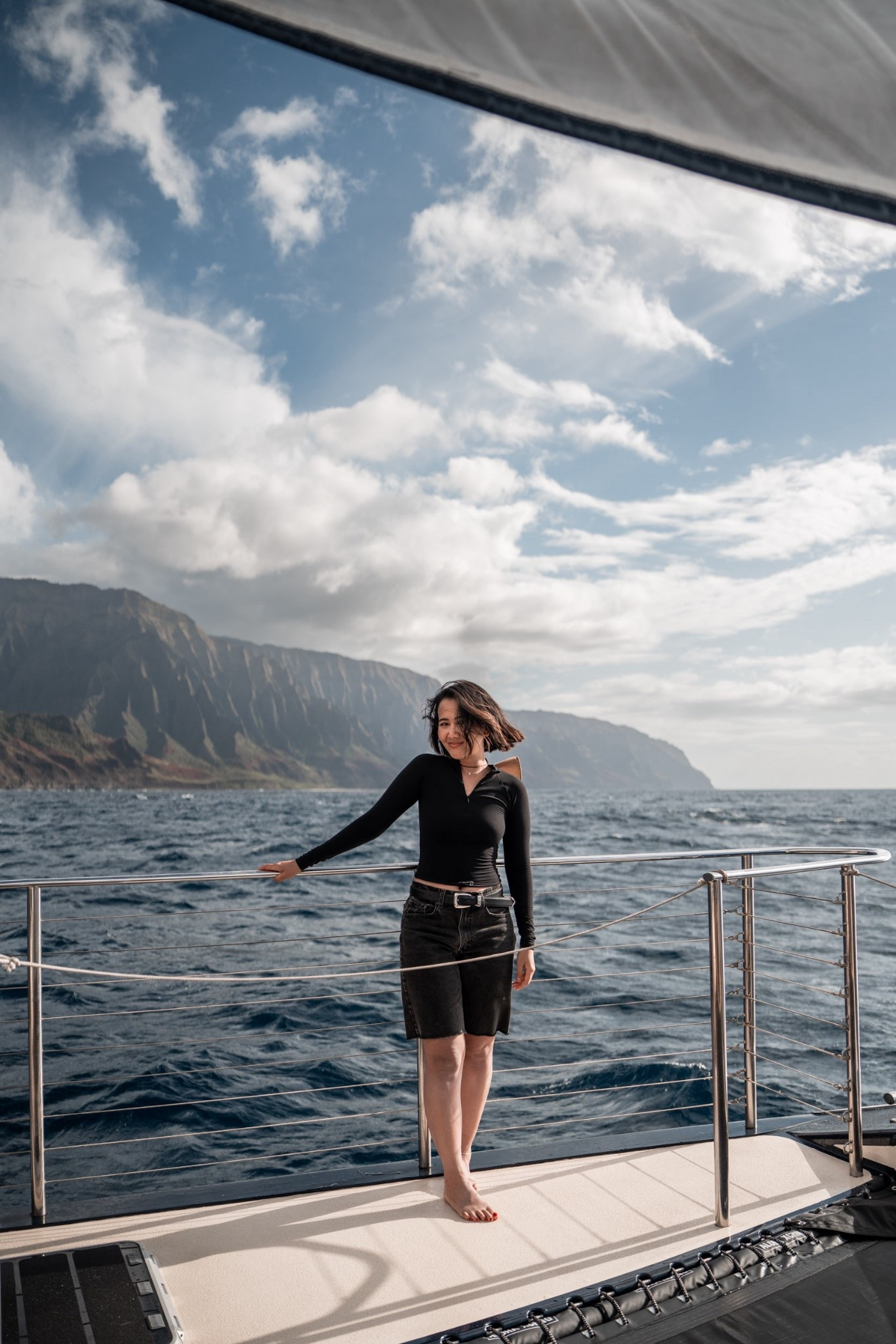 sunset sailing on Nāpali Coast #kauai #hawaii 

#LTKActive #LTKStyleTip #LTKTravel