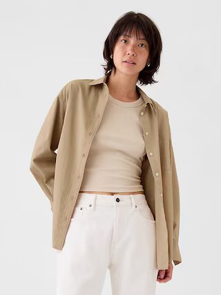 Organic Cotton Big Shirt | Gap (US)