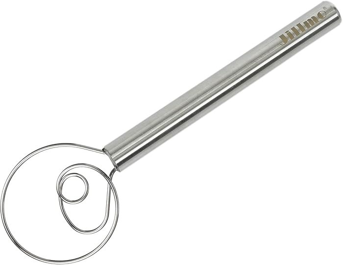 Danish Dough Whisk, 12inch Stainless Steel Bread Whisk | Amazon (US)