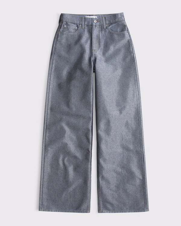 High Rise Wide Leg Jean | Abercrombie & Fitch (US)