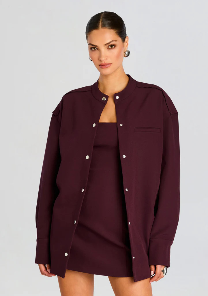 Ali Heavy Crepe Shacket | Retrofete