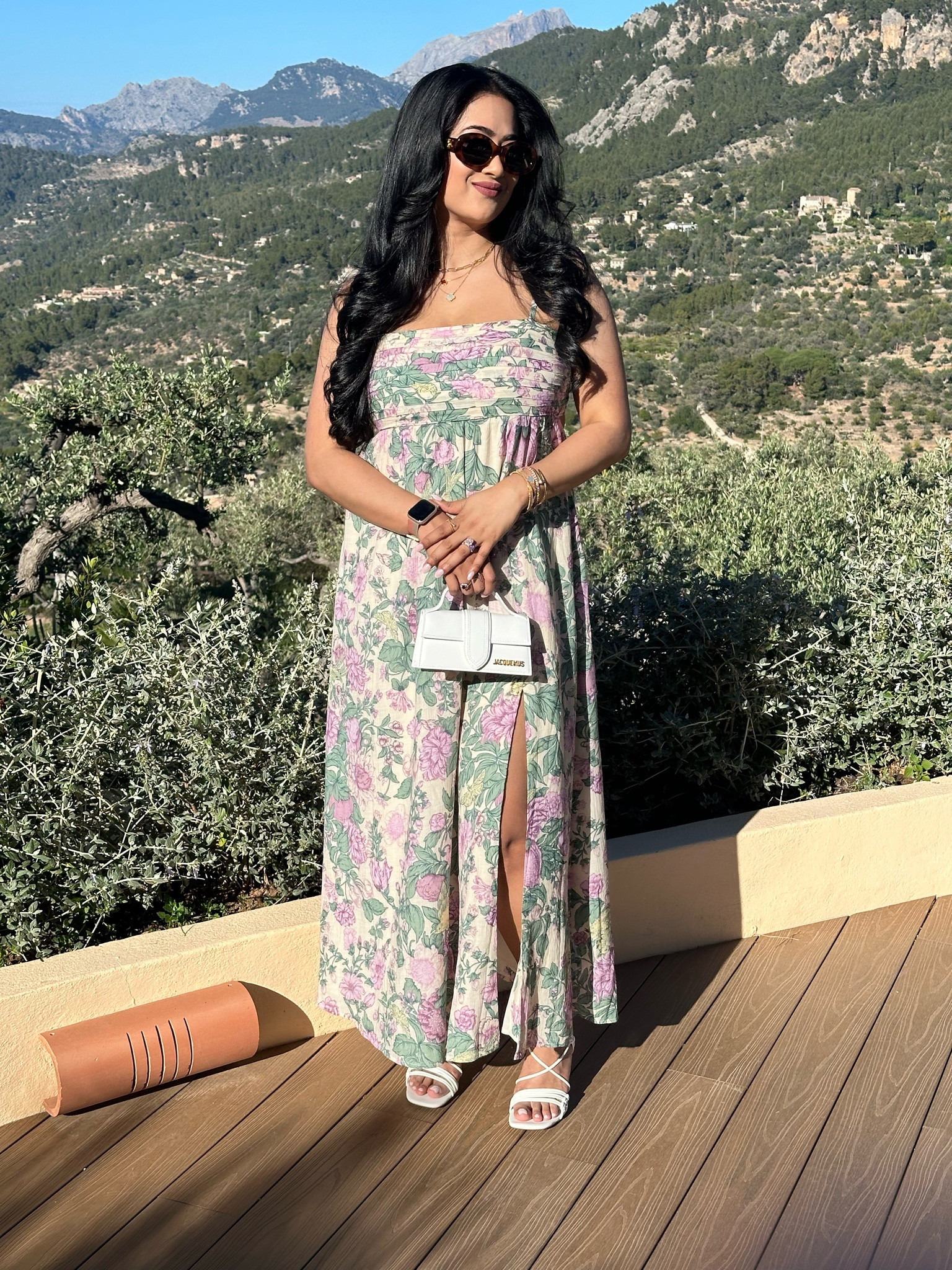 Blending in with the mountain in this floral Abercrombie dress🌸 

#LTKeurope #LTKspring #LTKstyletip