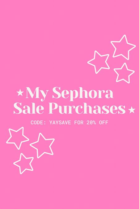 The Sephora sale is live for rouge members! Use code: YAYSAVE for 20% off ✨ 


#LTKfindsunder100 #LTKbeauty #LTKxSephora