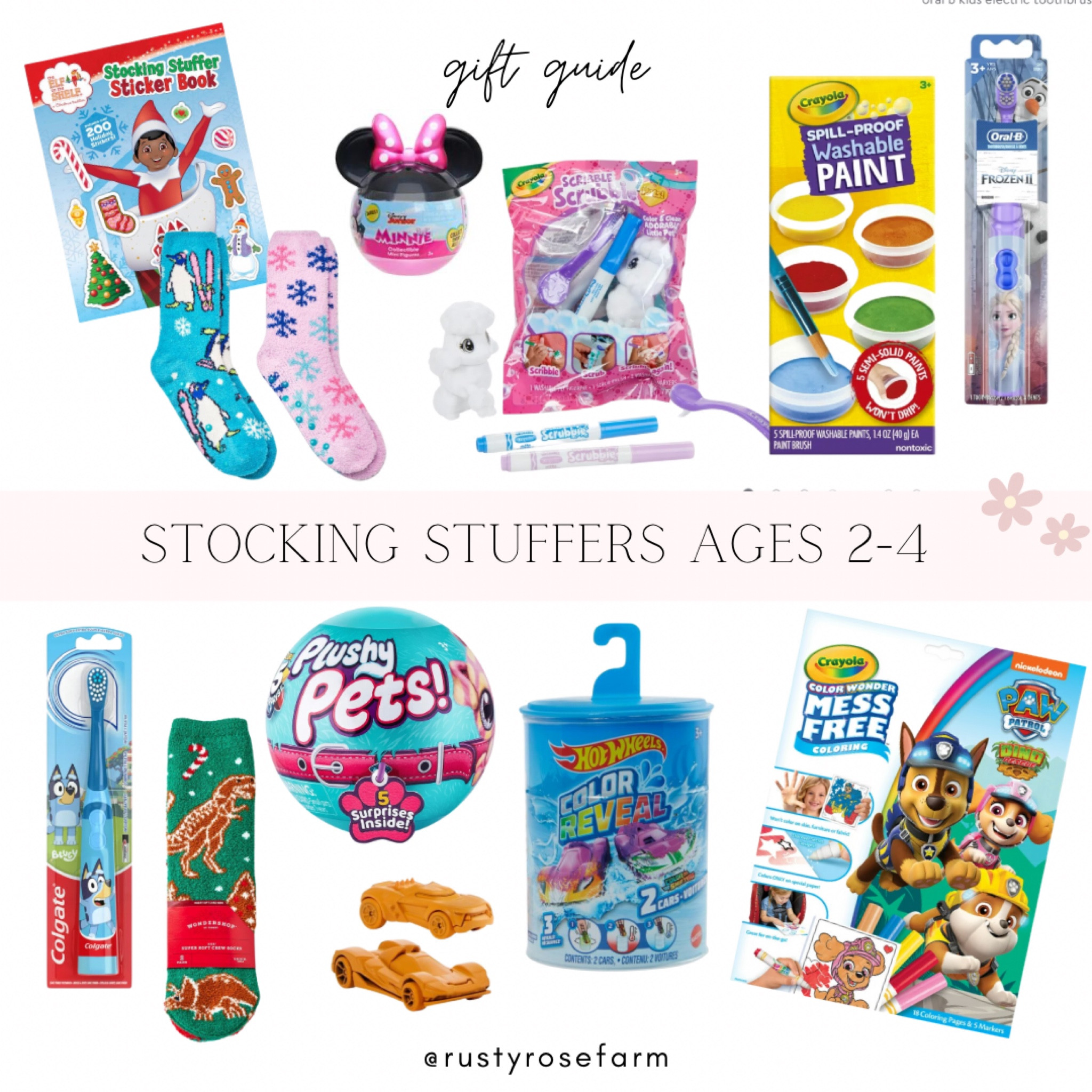 Stocking stuffers for kids ages 2-4. Christmas gifts, holiday gifts.

#LTKbaby #LTKGiftGuide #LTKHoliday
