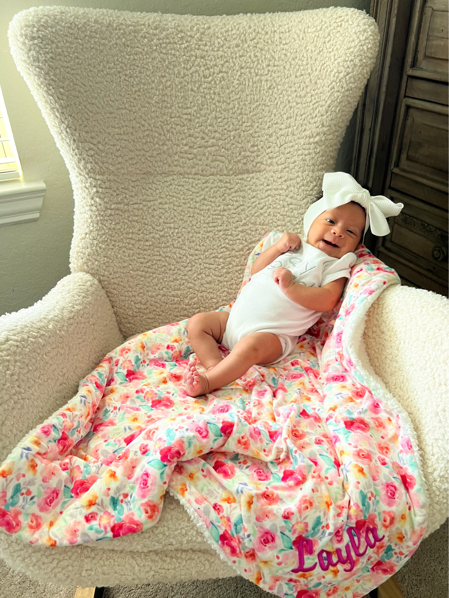 Nursery. Rocking chair. Teddy rocking chair. Nursery furniture. 

#LTKfamily #LTKhome #LTKbaby