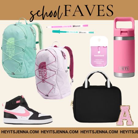 Kids favorites for school
North face backpack
Yeti kids water bottle 
Nike sneakers for girls and Stoney clover lane personalized lunchbox 

#LTKfamily #LTKkids