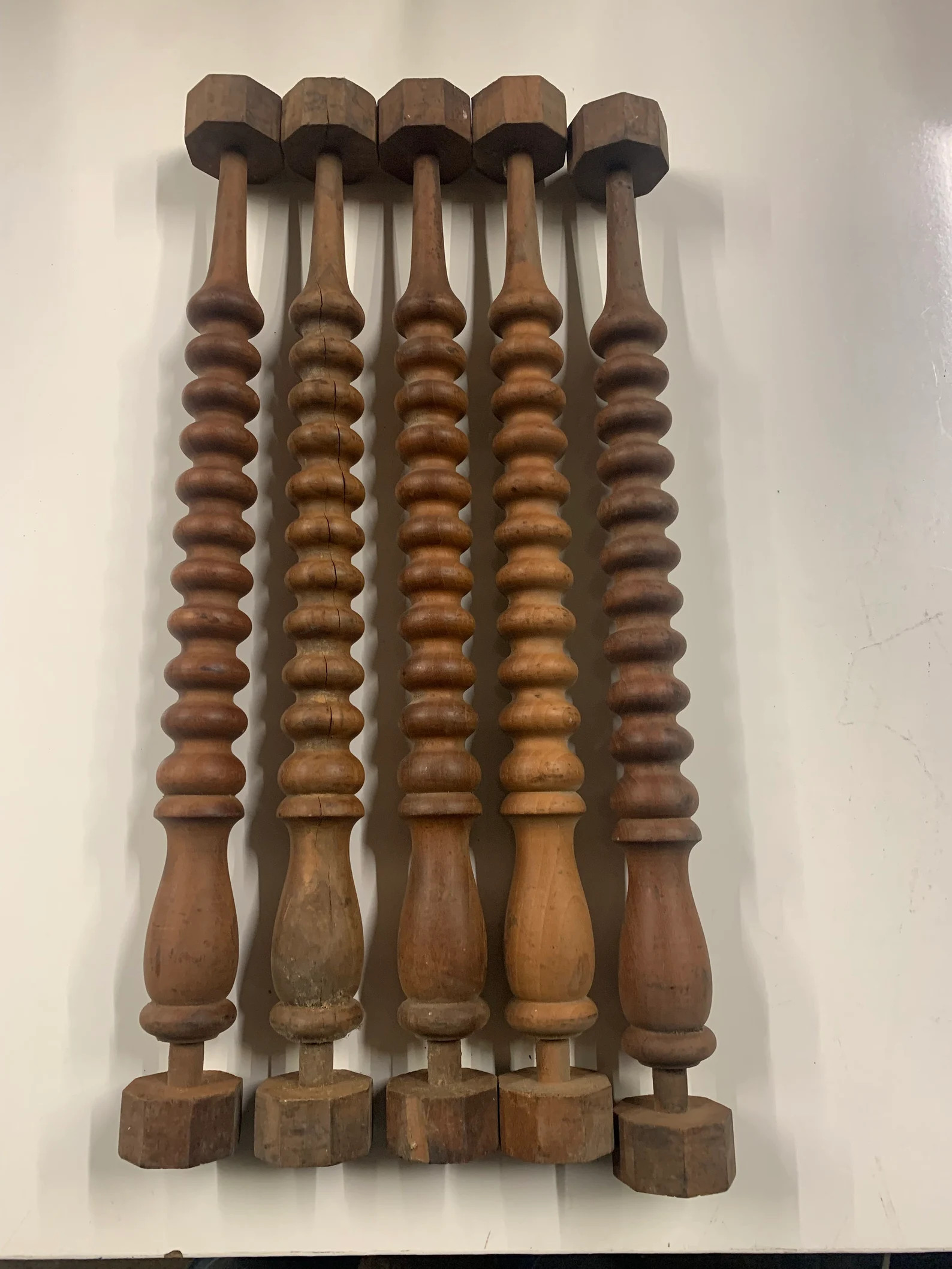 Solid Hardwood Spindles - Etsy | Etsy (US)