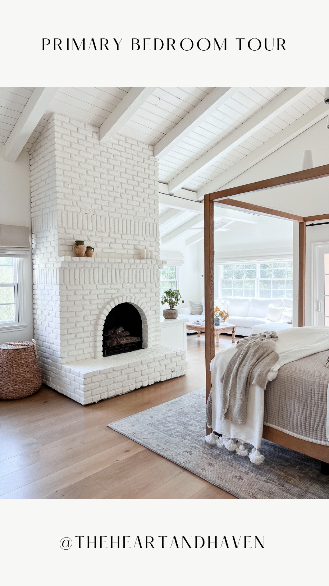 Linking what I used to furnish and decorate our primary bedroom.