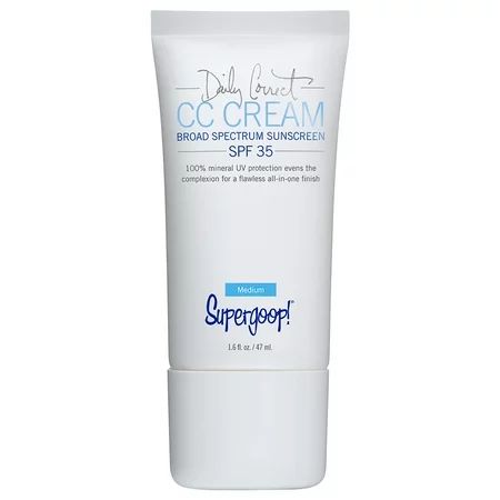 Supergoop Daily Correct CC Cream SPF 35 Medium 1.6 fl oz | Walmart (US)